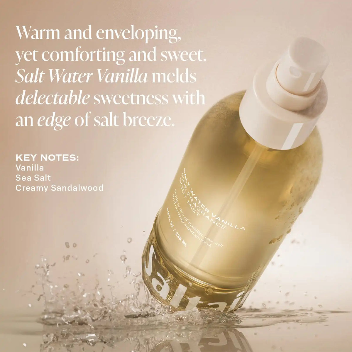 Salt Water Vanilla - Body Mist